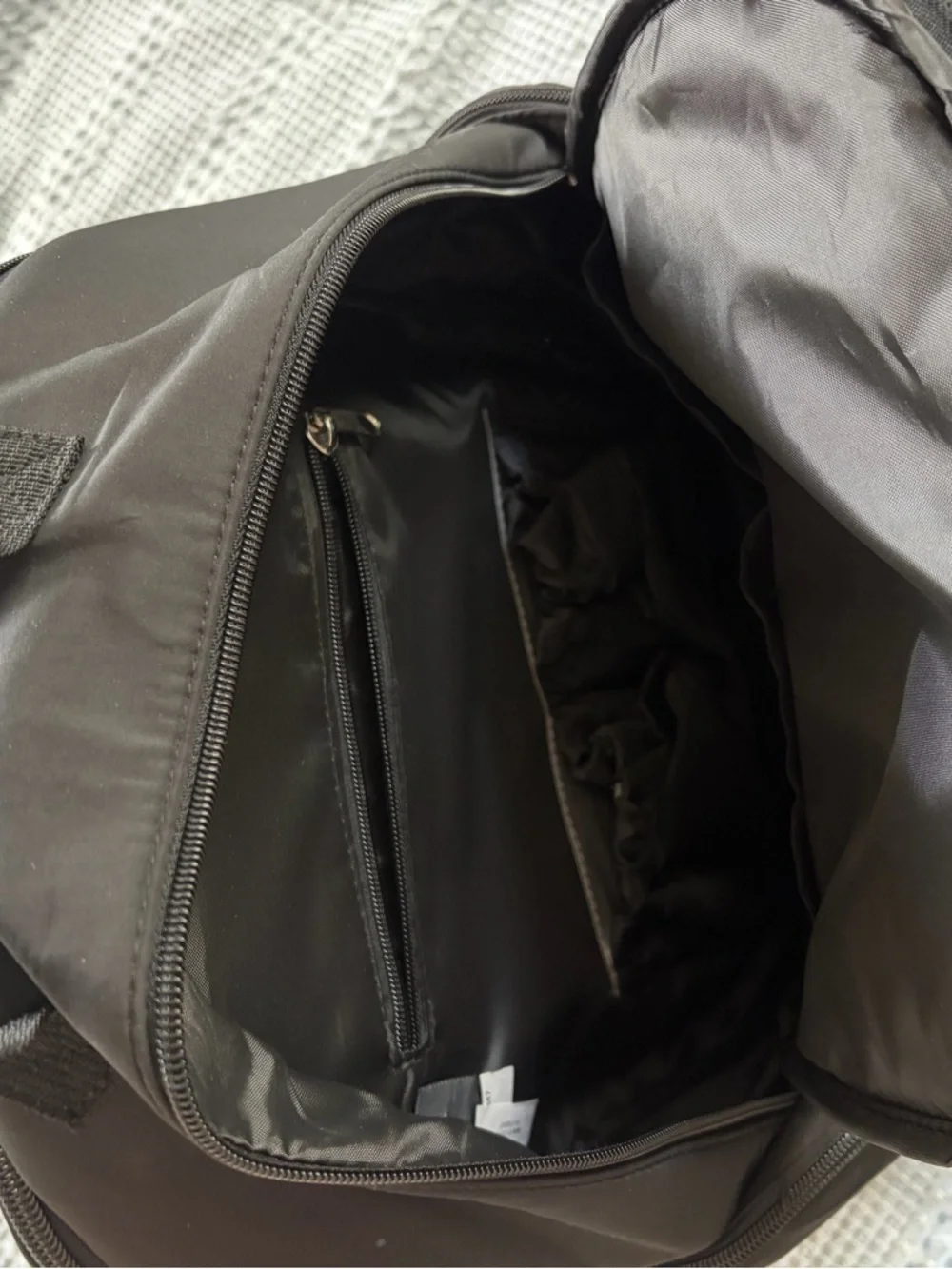 New Eddie Bauer black diaper bag